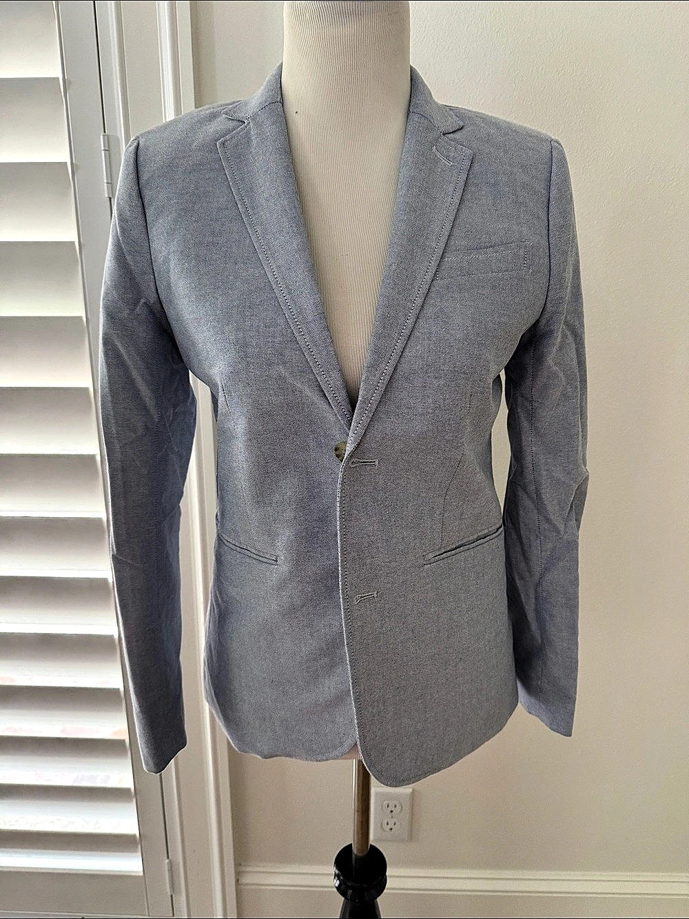 crewcuts Blue Blazer Size 14 Like New seer sucker